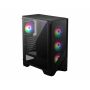 MSI MAG FORGE 120A AIRFLOW computerbehuizing Midi Tower Zwart, Transparant (MAG FORGE 120A) thumbnail