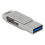 DeLOCK 54073 USB flash drive 16 GB USB Type-A / USB Type-C 3.2 Gen 1 (3.1 Gen 1) Zilver (54073) thumbnail