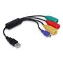 DeLOCK 61724 interface hub 480 Mbit/s Zwart (61724) thumbnail