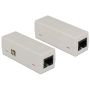 DeLOCK 62619 tussenstuk voor kabels RJ-45 Grijs (62619) thumbnail