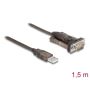 DeLOCK 62646 seriële kabel Zwart 1,5 m USB Type-A DB-9 (62646) thumbnail