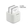 DeLOCK 63084 basisstation voor opslagstations USB 3.2 Gen 2 (3.1 Gen 2) Type-C Wit (63084) thumbnail