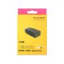 DeLOCK 63320 tussenstuk voor kabels 1 x HDMI-A 19 pin Zwart (63320) thumbnail