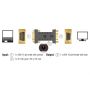 DeLOCK 63326 video kabel adapter VGA (D-Sub) VGA (D-Sub) + USB Zwart (63326) thumbnail