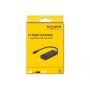DeLOCK 63826 interface hub USB 3.2 Gen 1 (3.1 Gen 1) Type-C 1000 Mbit/s Zwart (63826) thumbnail