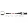 DeLOCK 63908 seriële kabel Zwart 0,15 m DB-9 (63908) thumbnail
