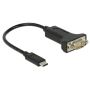 DeLOCK 63908 seriële kabel Zwart 0,15 m DB-9 (63908) thumbnail
