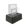 DeLOCK 63957 basisstation voor opslagstations USB 3.2 Gen 2 (3.1 Gen 2) Type-C Zwart (63957) thumbnail