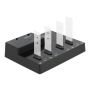 DeLOCK 64124 basisstation voor opslagstations USB 3.2 Gen 2 (3.1 Gen 2) Type-C Zwart (64124) thumbnail