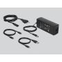 DeLOCK 64124 basisstation voor opslagstations USB 3.2 Gen 2 (3.1 Gen 2) Type-C Zwart (64124) thumbnail