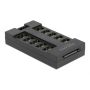 DeLOCK 64128 interface hub Zwart (64128) thumbnail