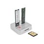 DeLOCK 64138 basisstation voor opslagstations Zilver (64138) thumbnail