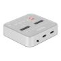 DeLOCK 64138 basisstation voor opslagstations Zilver (64138) thumbnail
