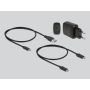 DeLOCK 64178 basisstation voor opslagstations USB 3.2 Gen 2 (3.1 Gen 2) Type-C Zwart (64178) thumbnail