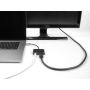 DeLOCK 64199 video kabel adapter 0,15 m USB Type-C HDMI Type A (Standaard) Zwart (64199) thumbnail