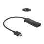 DeLOCK 64213 video kabel adapter 0,18 m HDMI Type A (Standaard) DisplayPort + Micro-USB Zwart (64213) thumbnail