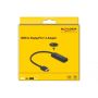 DeLOCK 64213 video kabel adapter 0,18 m HDMI Type A (Standaard) DisplayPort + Micro-USB Zwart (64213) thumbnail