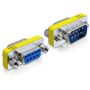 DeLOCK 65249 tussenstuk voor kabels 9-p DSUB Zilver (65249) thumbnail