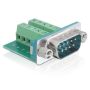 DeLOCK Sub-D 9-p M kabel-connector 9-p D-Sub M Groen, Zilver (65269) thumbnail