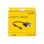 DeLOCK 65302 video kabel adapter 0,2 m Mini DisplayPort HDMI Grijs (65302) thumbnail