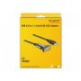 DeLOCK 65962 seriële kabel Zwart 3 m USB Type-A DB-9 (65962) thumbnail