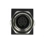 DeLOCK 66314 tussenstuk voor kabels M12 RJ45 Zwart (66314) thumbnail