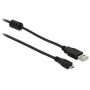 DeLOCK 82335 USB-kabel 2 m USB 2.0 USB A Micro-USB B Zwart (82335) thumbnail