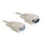 DeLOCK RS-232, 10m seriële kabel Beige DB-9 (82979) thumbnail