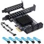 HP 6-Port SATA Adapter voor SYS (030-2898-001) thumbnail