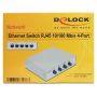 DeLOCK 87588 netwerk-switch Unmanaged Beige (87588) thumbnail
