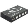 DeLOCK 87634 seriële switch box Bedraad (87634) thumbnail