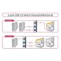 DeLOCK 87667 computer data switch (87667) thumbnail