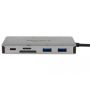 DeLOCK 87735 notebook dock & poortreplicator Bedraad USB 3.2 Gen 1 (3.1 Gen 1) Type-C Grijs (87735) thumbnail
