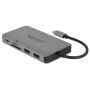 DeLOCK 87735 notebook dock & poortreplicator Bedraad USB 3.2 Gen 1 (3.1 Gen 1) Type-C Grijs (87735) thumbnail