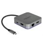 DeLOCK 87742 dockingstation voor mobiel apparaat Tablet Grijs (87742) thumbnail
