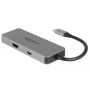 DeLOCK 87743 interface hub USB 3.2 Gen 1 (3.1 Gen 1) Type-C Grijs (87743) thumbnail