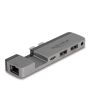 DeLOCK 87757 notebook dock & poortreplicator Docking Thunderbolt 4 Zwart, Grijs (87757) thumbnail