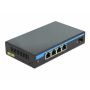 DeLOCK 87765 netwerk-switch Gigabit Ethernet (10/100/1000) Power over Ethernet (PoE) Zwart (87765) thumbnail