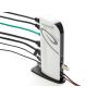 DeLOCK 87771 notebook dock & poortreplicator Bedraad Zwart, Wit (87771) thumbnail