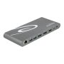 DeLOCK 87772 notebook dock & poortreplicator Bedraad Thunderbolt 3 Grijs (87772) thumbnail