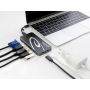 DeLOCK 87773 notebook dock & poortreplicator Bedraad USB 3.2 Gen 1 (3.1 Gen 1) Type-C Zwart (87773) thumbnail
