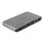 DeLOCK 87777 notebook dock & poortreplicator Bedraad Thunderbolt 3 Grijs (87777) thumbnail