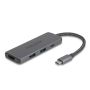 DeLOCK 87804 notebook dock & poortreplicator Bedraad USB 3.2 Gen 1 (3.1 Gen 1) Type-C Grijs (87804) thumbnail