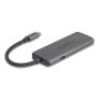DeLOCK 87804 notebook dock & poortreplicator Bedraad USB 3.2 Gen 1 (3.1 Gen 1) Type-C Grijs (87804) thumbnail