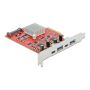 DeLOCK 89041 interfacekaart/-adapter Intern USB 3.2 Gen 2 (3.1 Gen 2) (89041) thumbnail