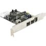 DeLOCK PCI Express card FireWire A / B interfacekaart/-adapter (89153) thumbnail