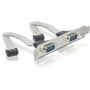 DeLOCK PCI Express card 4 x serial, 1x parallel interfacekaart/-adapter (89177) thumbnail
