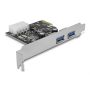 DeLOCK 89243 interfacekaart/-adapter Intern USB 3.2 Gen 1 (3.1 Gen 1) (89243) thumbnail