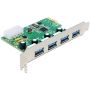 DeLOCK 89363 interfacekaart/-adapter Intern USB 3.2 Gen 1 (3.1 Gen 1) (89363) thumbnail