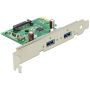 DeLOCK 89391 interfacekaart/-adapter Intern USB 3.2 Gen 1 (3.1 Gen 1) (89391) thumbnail